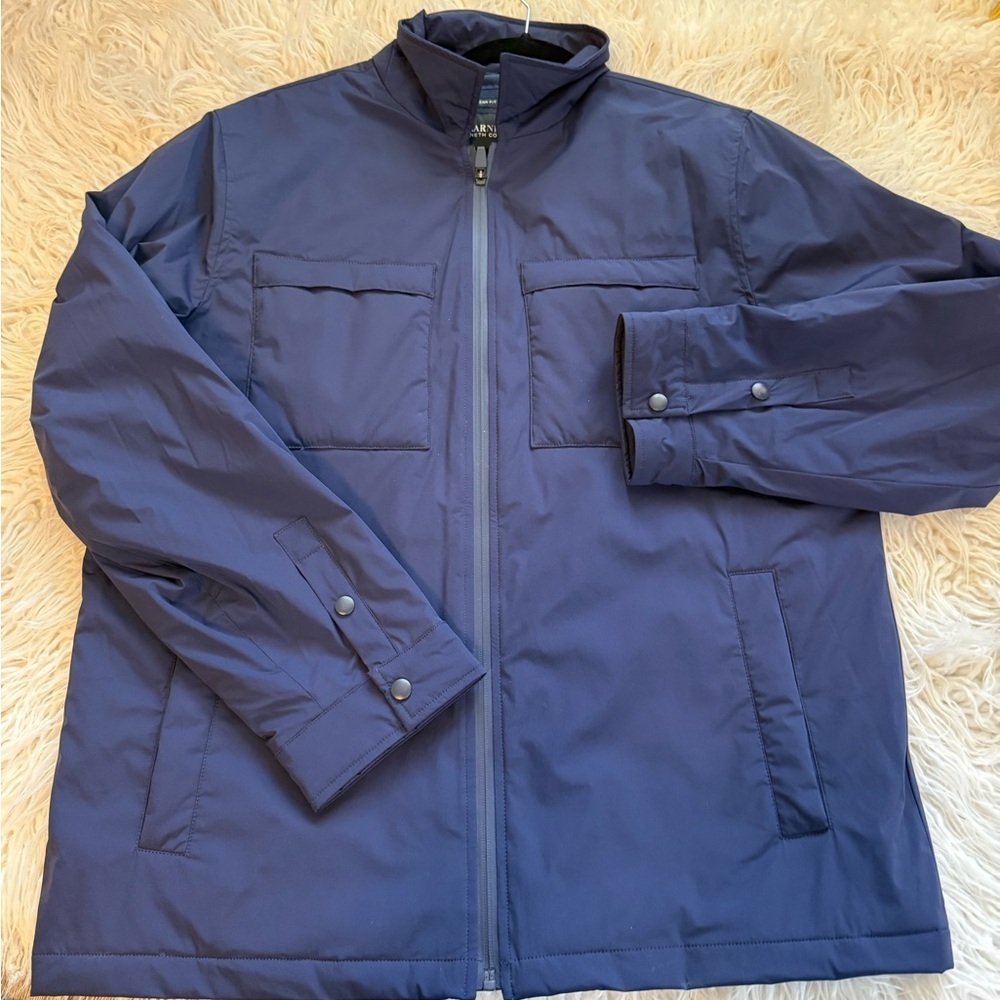 Kenneth Cole Blue Lightweight Jacket
